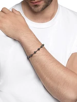 Spiritual Beads Rosary Bracelet Sterling Silver