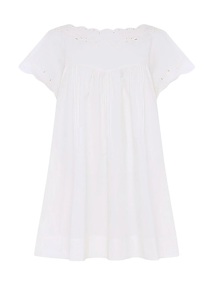 Memoir Embroidered Minidress
