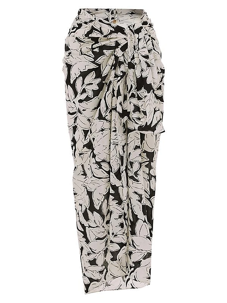 Duet Printed Maxi Pareo