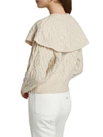 Domino Caped Cardigan