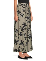 Pasifica Floral Wide-Leg Trousers