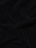 Nokolo Velvet Knee-Length Dress