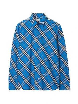 Check Cotton Shirt