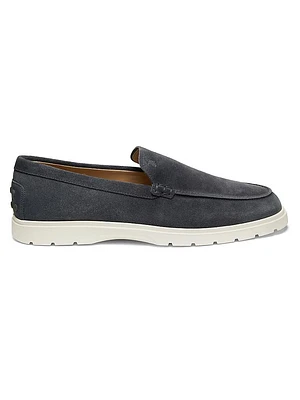 Suede Slipper Loafers