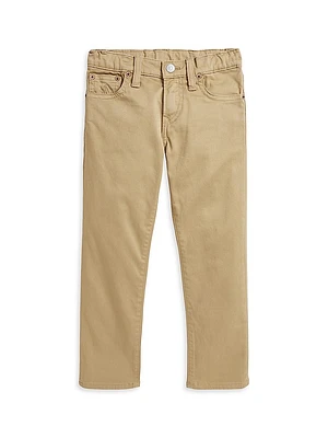 Little Boy's & Sateen Straight-Leg Pants