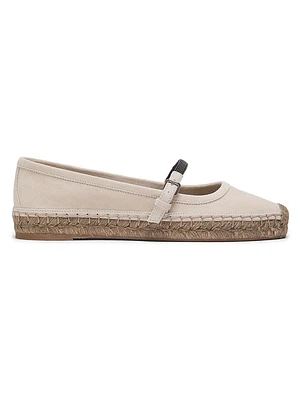 Monili Suede Espadrilles