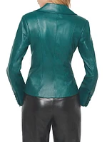 Telly Leather Blazer