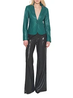 Telly Leather Blazer