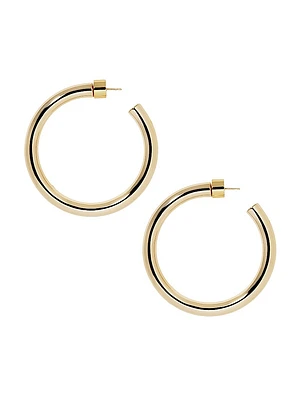 Natasha 10K Gold Huggies Earrings