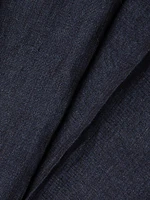 Straight-Leg Linen Trousers