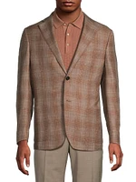Plaid Virgin Wool Jacket