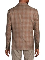 Plaid Virgin Wool Jacket