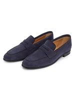 Milton Suede Penny Loafers