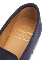 Milton Suede Penny Loafers