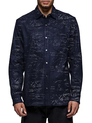 Tiled Overlay Shirt