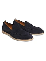 Flexus Suede Penny Loafers
