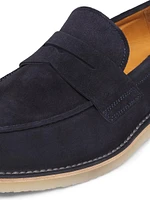 Flexus Suede Penny Loafers