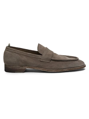 Sound Suede Penny Loafers