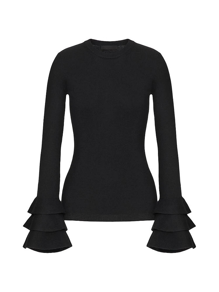 Viscose and Wool Sweater