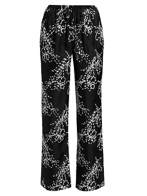 Markos Silk Pull-On Pants