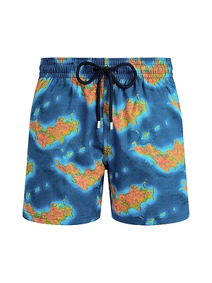 St Barth Printed Swim Shorts