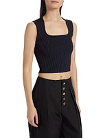 Ellie Rib-Knit Top