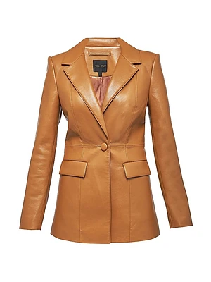 Finn Recycled Leather Blazer