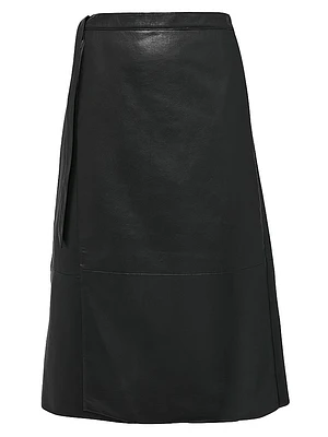 Tallulah Leather Skirt