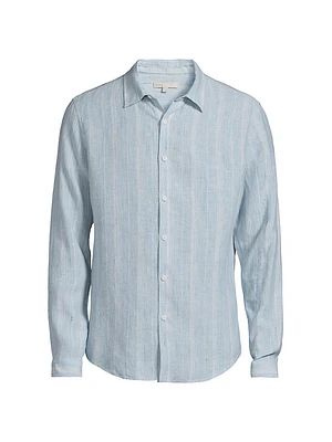 Linen Button-Up Shirt