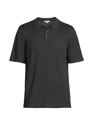 Linen Polo Sweater