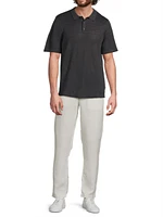 Linen Polo Sweater
