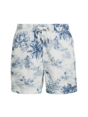 Charles Tropical Swim Shorts