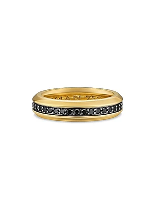 Streamline Band Ring in 18K Yellow Gold, 6MM