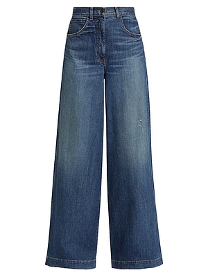 Rolland Wide-Leg Jeans
