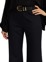 Effy Wool Flared Pants