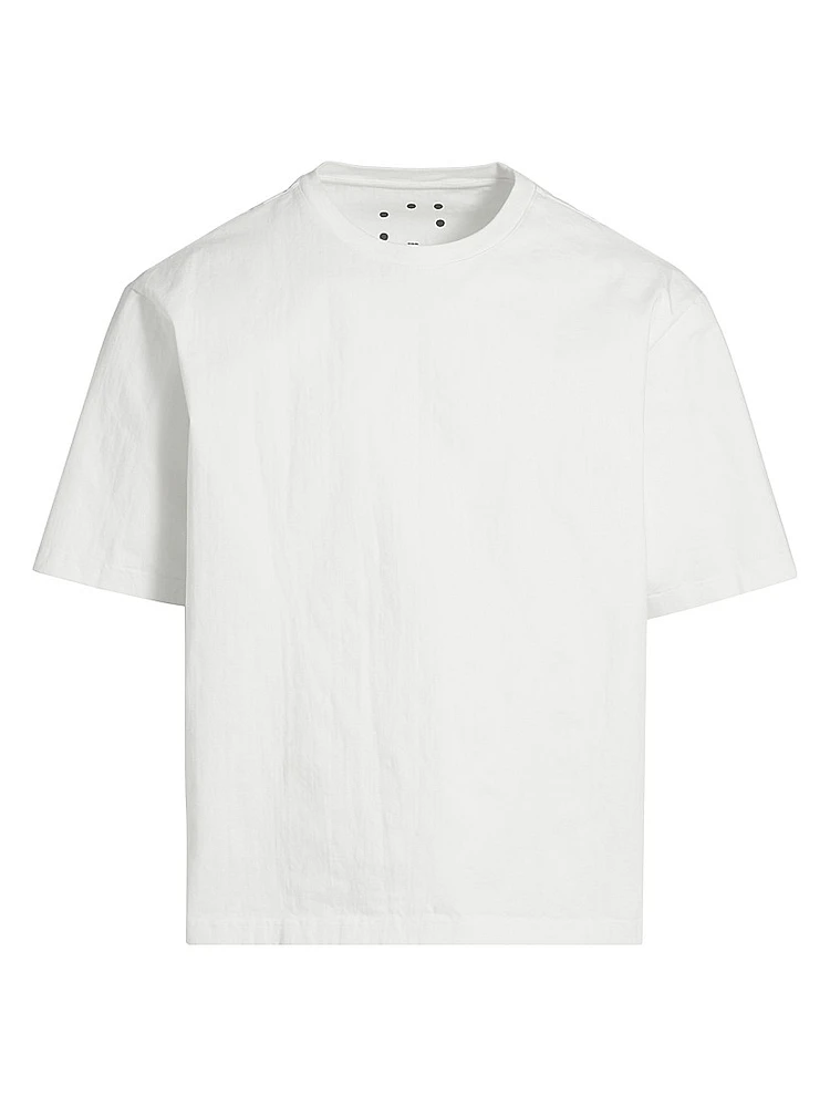 Short-Sleeve Cotton-Blend T-Shirt