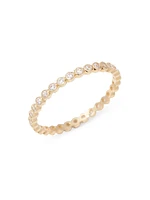 Juliet 14K Yellow Gold & 0.26 TCW Lab-Grown Diamond Ring