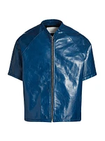 Leather Baseball Shirt