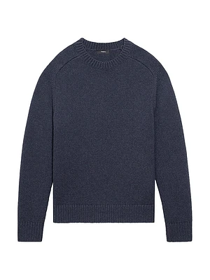 Heavy Wool-Cashmere Crewneck Sweater