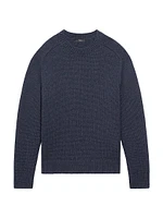 Heavy Wool-Cashmere Crewneck Sweater