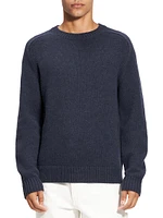 Heavy Wool-Cashmere Crewneck Sweater