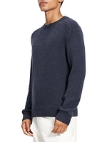 Heavy Wool-Cashmere Crewneck Sweater