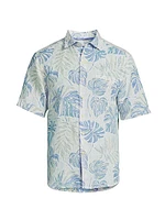 Grand Monstera Short-Sleeve Shirt