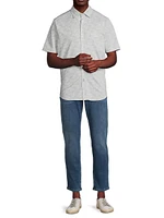 San Lucio Geometric Tri-Leaf Shirt