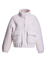 Cropped Lambswool Jacket