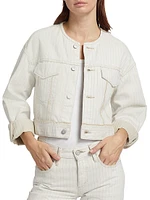 Denim Crop Jacket