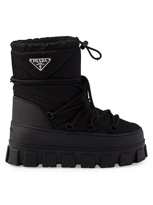 Re-Nylon Gabardine Apres-Ski Boots
