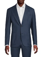 Lightweight Wool-Silk Jacket