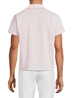 Pinstripe Flap Pocket Shirt