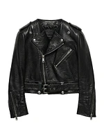 Leather Biker Jacket